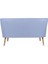 Bienville Loveseat İkili Kanape Indigo Mavi 7