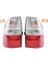 Mitsubishi L200 Stop Sağ-Sol Takım Kırmızı-Beyaz 1999-2004 1
