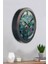 Salon Ofis Duvar Saati Gri Metal Çerçeve 36 cm 1