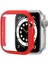 Apple Watch 7 45MM - Kasa ve Ekran Koruyucu Apple Watch Gard 01 - Kırmızı 1
