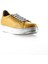 Sarı Deri Kadın Spor Ayakkabı 2