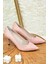 Pudra Süet Kadın Ince Topuklu Stiletto L253970002 4