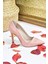 Pudra Süet Kadın Ince Topuklu Stiletto L253971502 4