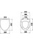 Gökçebey Yavaş Kapanan Klozet Kapağı KC1303 2
