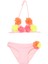 Çok Renkli Kız Çocuk Bikini Takım 2
