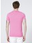Polo Studio X Fabrika V Yaka Basic Pembe Triko 3
