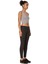 Linden Açık Yaka & Yumuşak Dokulu Gri Crop Top 2