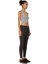 Linden Açık Yaka & Yumuşak Dokulu Gri Kadın Crop Top 5