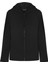 Kapüşonlu Cepli Sweatshirt Fermuarlı - Siyah 4