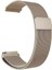 Samsung Galaxy Watch 46MM / 3 45MM Kordon Mobaxaksesuar Milano Loop Kordon Taba - Gold 1