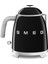 SMEG KLF05BLEU  50'S STYLE SİYAH MİNİ KETTLE 3