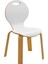 Pearl Beyaz Laminant Kaplama Ahşap Çocuk Sandalyesi (2-7 Yaş) 1