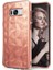 Air Prism 3D Elmas Yansıması Galaxy S8 Kılıf Rose Gold 1