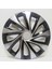 Renault Megane Uyumlu 16 Inç 4 Adet Jant Kapağı Çelik Görünüm + Amblem 1
