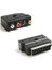 Scart To Rca In-Out Switch ve S-Video (5'li Paket) 1