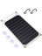 USB Taşınabilir Mini İnce Güneş Paneli Şarj Cihazı - Siyah (Yurt Dışından) 1