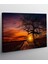 Günbatımı Kırmızı Gökyüzü Bulutlar Kanvas Tablo 2