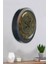 Salon Ofis Duvar Saati Gri Metal Çerçeve 36 cm 1