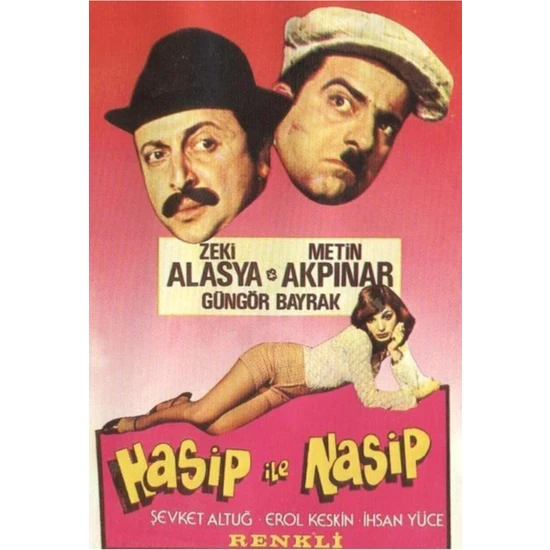 Hasip ile Nasip 1976 ( Renkli ) DVD