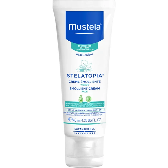 Mustela Stelatopia Emollient Face Cream Yüz Kremi 40 ml