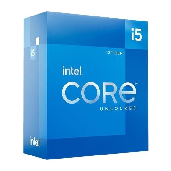 Intel Core i5-12600K 2.8 GHz 10 Çekirdek 20MB Cache LGA1700 Soket UHD 770 Graphics 10nm İşlemci