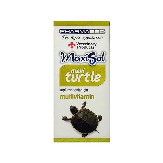 Pharmased Maxisol Maxi Turtle Su Kaplumbağaları Için Multivitamin 30ML