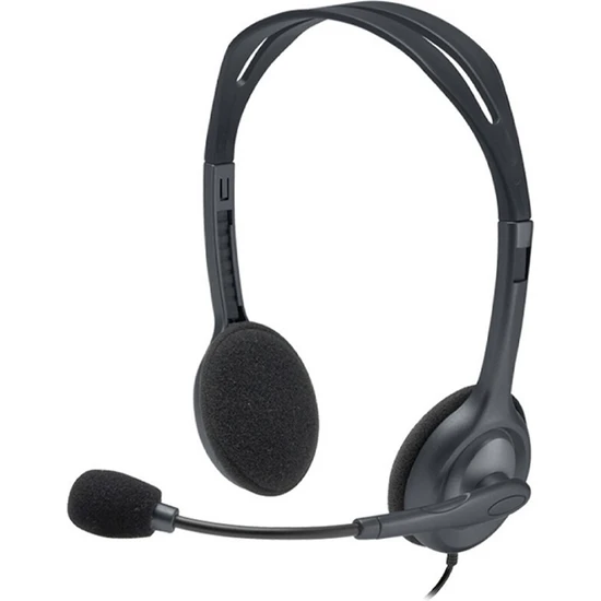 Logitech H110 Mikrofonlu Kulaküstü Kulaklık - Siyah (Yurt Dışından)