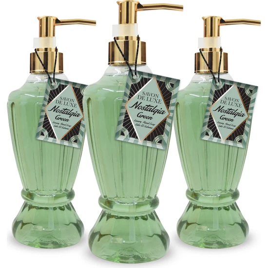Savon De Luxe Nostalgia Green Luxury Sıvı Sabun 500 Ml X 3 Adet