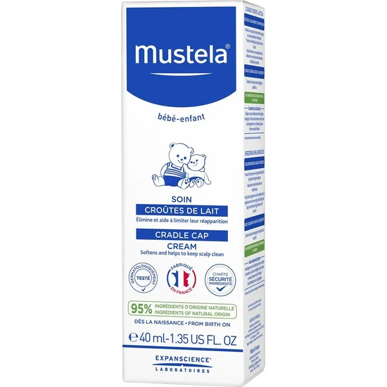 Mustela Cradle Cap Cream 40 ml - Saç Bakım Kremi