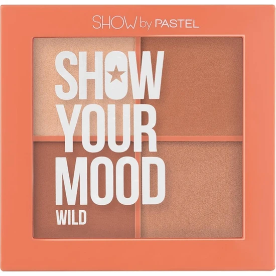 Pastel Show By  Show Your Mood Blush Set Wild  Makyaj Bazı