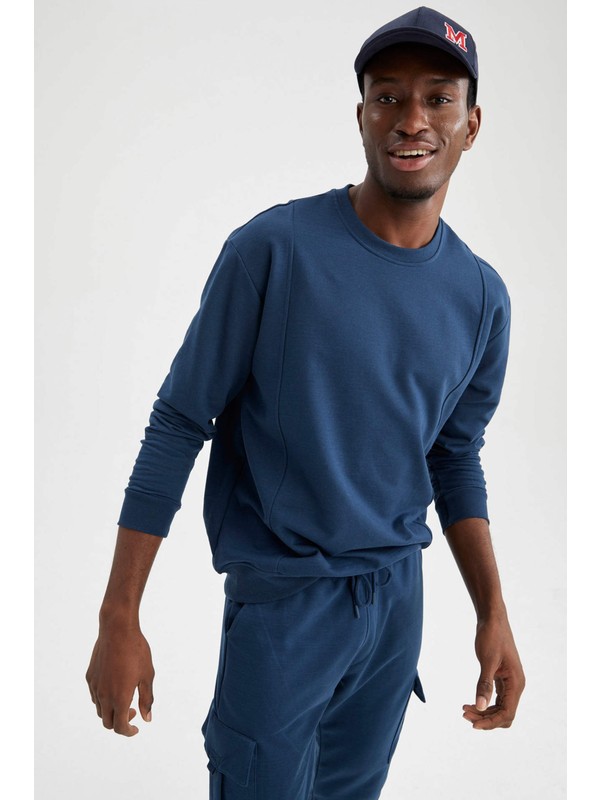 defacto basic sweatshirt