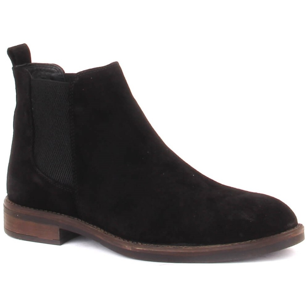 kohls black chelsea boots