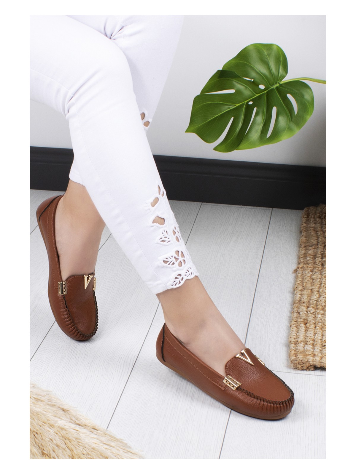 Khayt Flora Casual Günlük Kadın Babet Ayakkabı