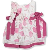 Ages Angels Kız Limon Desenli Mor Bebek Elbise