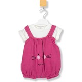 Ages Angels Bürümcük Mor Kız Bebek Salopet