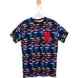 Ages Angels Baskılı Lacivert Erkek Çocuk T-Shirt