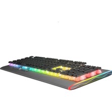 Rampage KB-R211 PRIME RGB Backlight Kristal Red Switch Mekanik Gaming Oyuncu Klavyesi