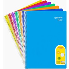 Mynote Flex Defter Spiralli Pp Kapak 80 Yaprak Kareli A4 1 Adet