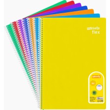 Mynote Flex Defter Spiralli Pp Kapak 60 Yaprak Çizgili A4 1 Adet