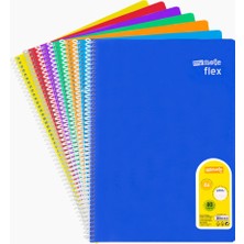 Mynote Flex Defter Spiralli Pp Kapak 80 Yaprak Çizgili A4 1 Adet