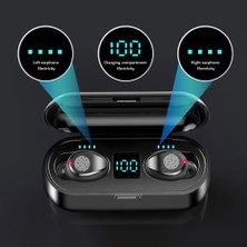 Good Shop Tws Bluetooth Kulaklık Mini Kulak Sporları Koşu Kulaklıkları Kablosuz Kulaklık Hd Çağrı 1200MAH Şarj Kutusu ile 9d Stereo Müzik (Yurt Dışından)