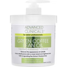 Advanced Clinicals Yeşil Kahve Çekirdeği Yağı Kremi 454GR