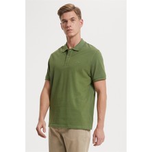 Lee Cooper Twins Erkek Pike Polo Yaka T-Shirt Yeşil