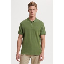 Lee Cooper Twins Erkek Pike Polo Yaka T-Shirt Yeşil