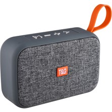 T&G Mini Bluetooth Hoparlör Kablosuz Taşınabilir Tutamak Hoparlör Kumaş Stereo Küçük Subwoofer Desteğı Tf Kart Fm Radyo (Yurt Dışından)