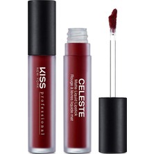 Kiss New York Kıss Celeste Matte Liquid Lipstick KMLS01 Candy Apple 4,5g