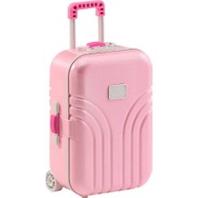 herkesetoptantic Bavul Kurmalı Müzikli Takı Kutusu (Pembe)