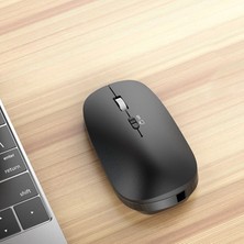 Farfi Yaratıcı Kablosuz Fare Hafif Çevre Dostu Çift Mod 2.4g 1600 Dpı Bluetooth USB Mouse Tablet Için  (Yurt Dışından)