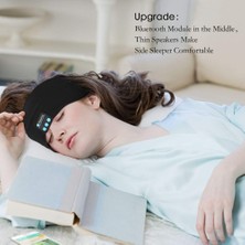 Good Shop Bluetooth Kafa Bandı Uyku Kulaklıkları, Kablosuz Müzik Spor Kafa Bantları Uyku Kulaklıkları, Uzun Süreli Oyun Egzersizi, Koşma, Yoga (Yurt Dışından)