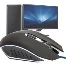 Farfi Kararlı USB Fare Evrensel Aşınmaya Dayanıklı Ince Ayarlanabilir Dpı Kablolu Oyun Fare Bilgisayar Dizüstü Pc Için (Yurt Dışından)